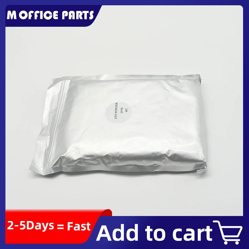 500g DTF Powder For Direct Transfer PET Film T-Shirt Printing Machine For DTF Printer Clothes Ink Printing And Transfer