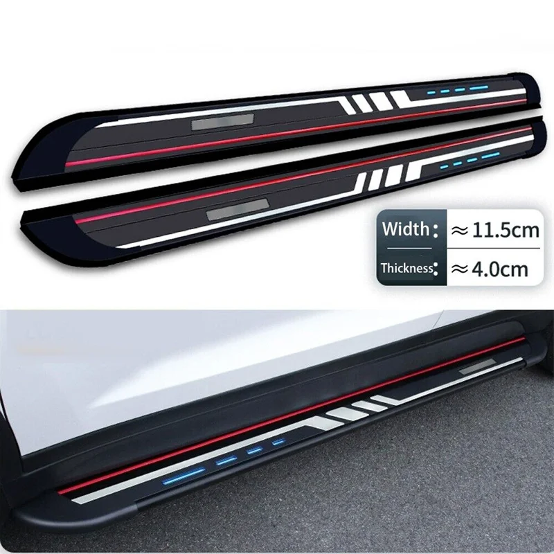 

Fixed Side Step Running Board Nerf Bar Fits for Chevy Groove 2017-2024