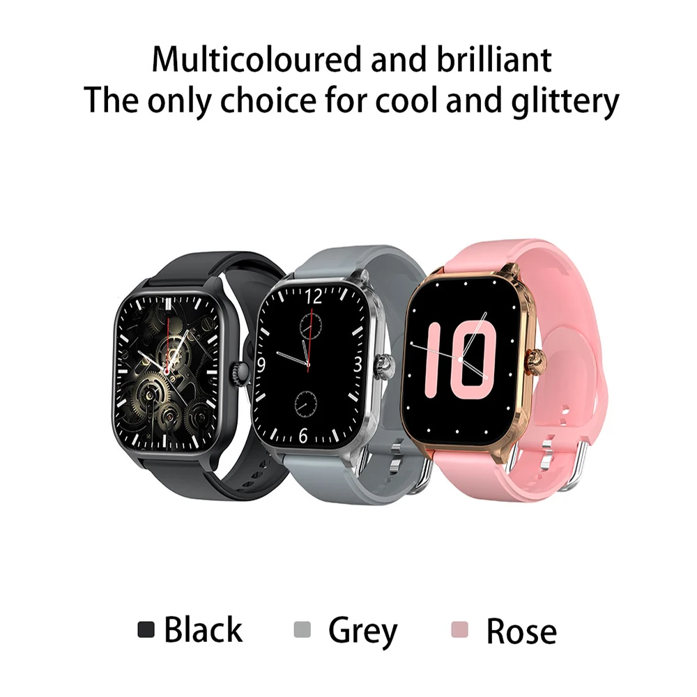 2026 New Bluetooth Call Smart Watch Electronics Smartwatch Digital Fitness Clock Sports Wrist Watches for Man Woman Android iOS 6