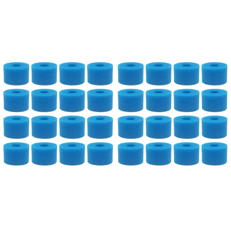 Y51A-32Pc Für Intex Pure Spa Wiederverwendbare Waschbare Schaum Whirlpool Filter Patrone S1 Typ