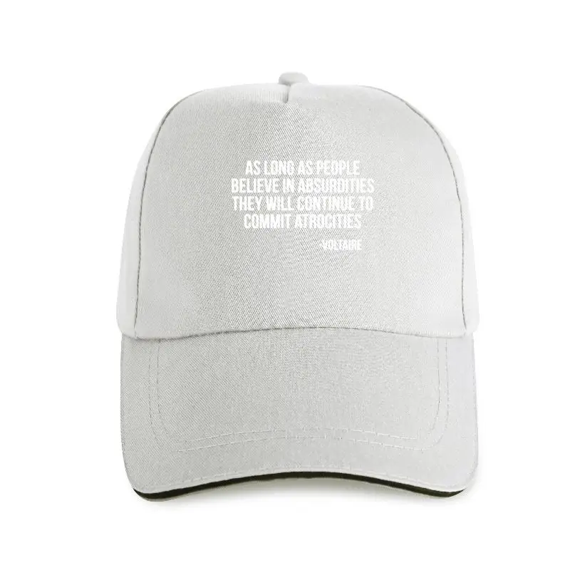 Absurdities And Atrocities Voltaire Women'S Novelty Baseball cap For Youth Middle-Age The Old cool baseball caps for guys Baseball Caps