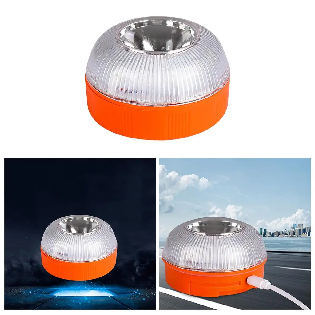 Car Emergency Light Roadside Beacon Light Induction Motorcycle RV Boat