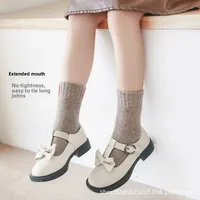 Thickened Warm Children's Woolen Socks Fleece-Lined Winter Footwear For Boys And Girls Wholesale 3