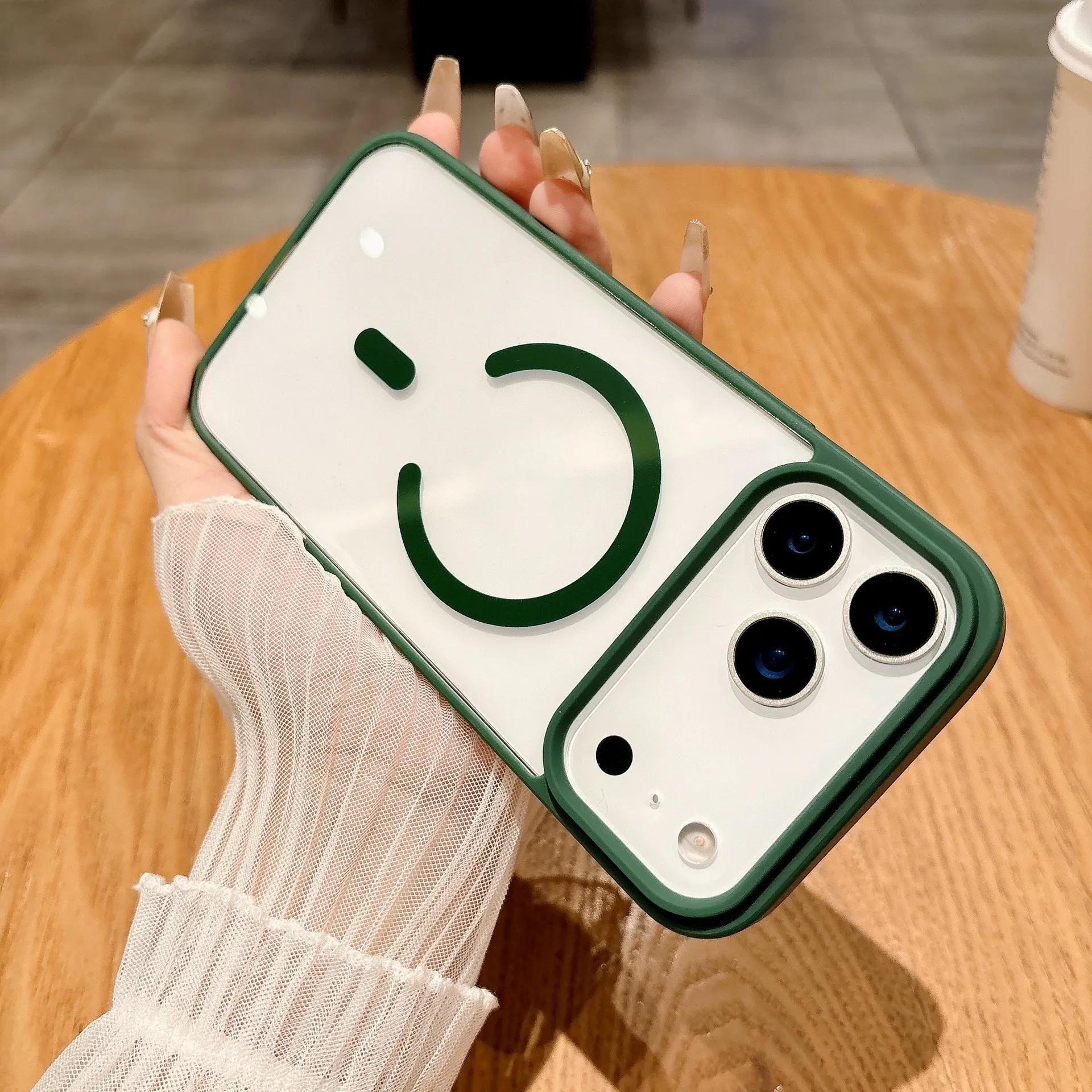 Anti-Yellowing Clear MagSafe Phone Case
