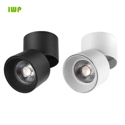 Dimmable LED Ceiling Spotlight - Foldable & Rotatable (WHITE)