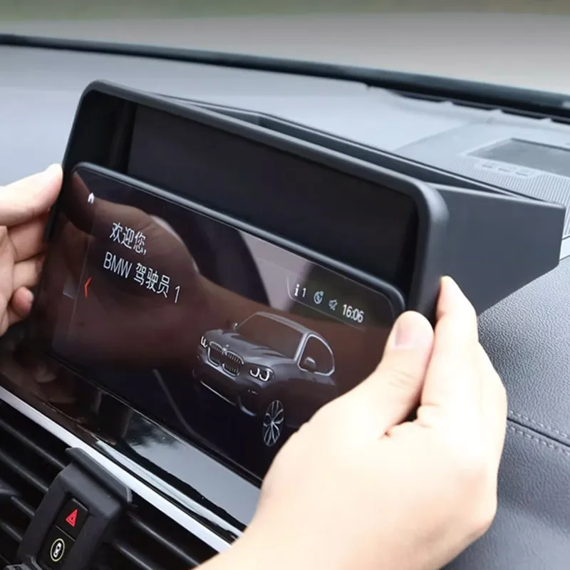 BMW X3 G01 X4 G02 BMW iX3 2018-2023 용 중앙 제어 대시 보드 내비게이션 스크린, 후면 보관함 트레이, 인테리어 액세서리