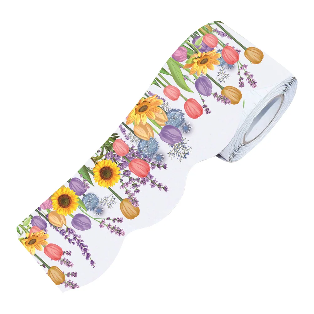

1 Roll of Nail Sticker Trim Novelty Board Sticker Decor Decorative Sticker