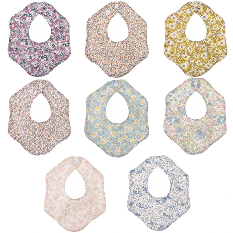 Baby Nursing Bib Newborns Drooling Bib Waterproof Backsides Saliva Towel Soft