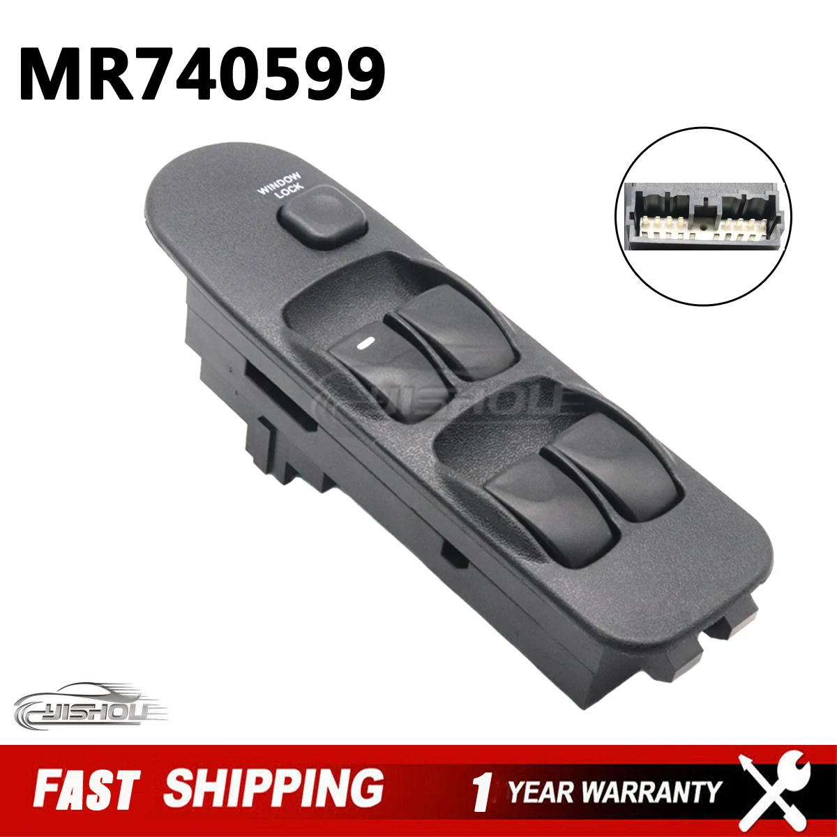 

Автомобильный переключатель стеклоподъемника MR740599, главные переключатели управления для Mitsubishi Carisma Space Star 1995-2006 MR792851 MR793230, новинка