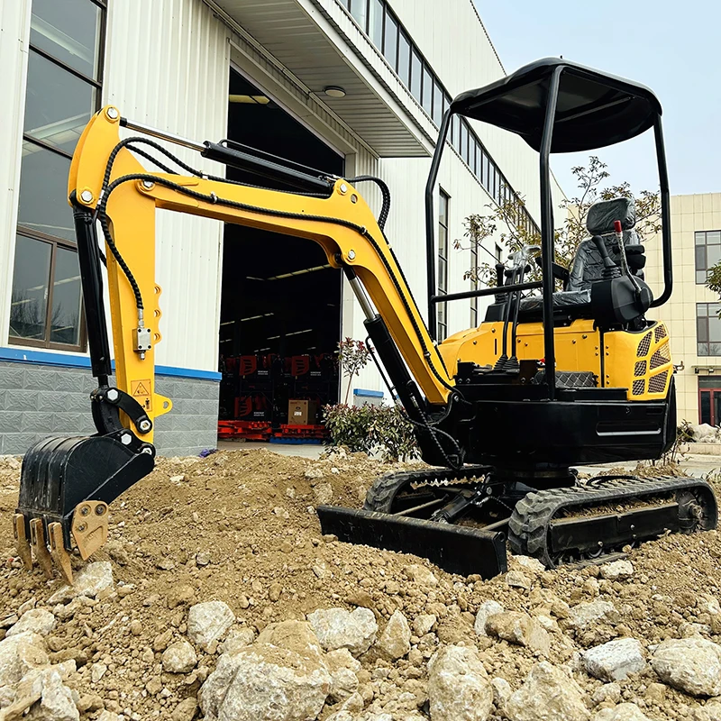 Epa Euro 5 Motore Piccola Macchina Da Scavo Da Giardino 1.7T Mini Bagger Con Capannone