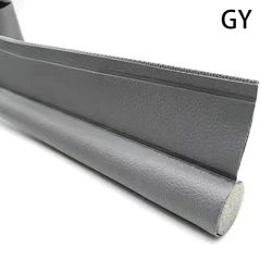 Windproof Door Seal Strip - Double Protection Draft Blocker & Soundproof Barrier (Gray)