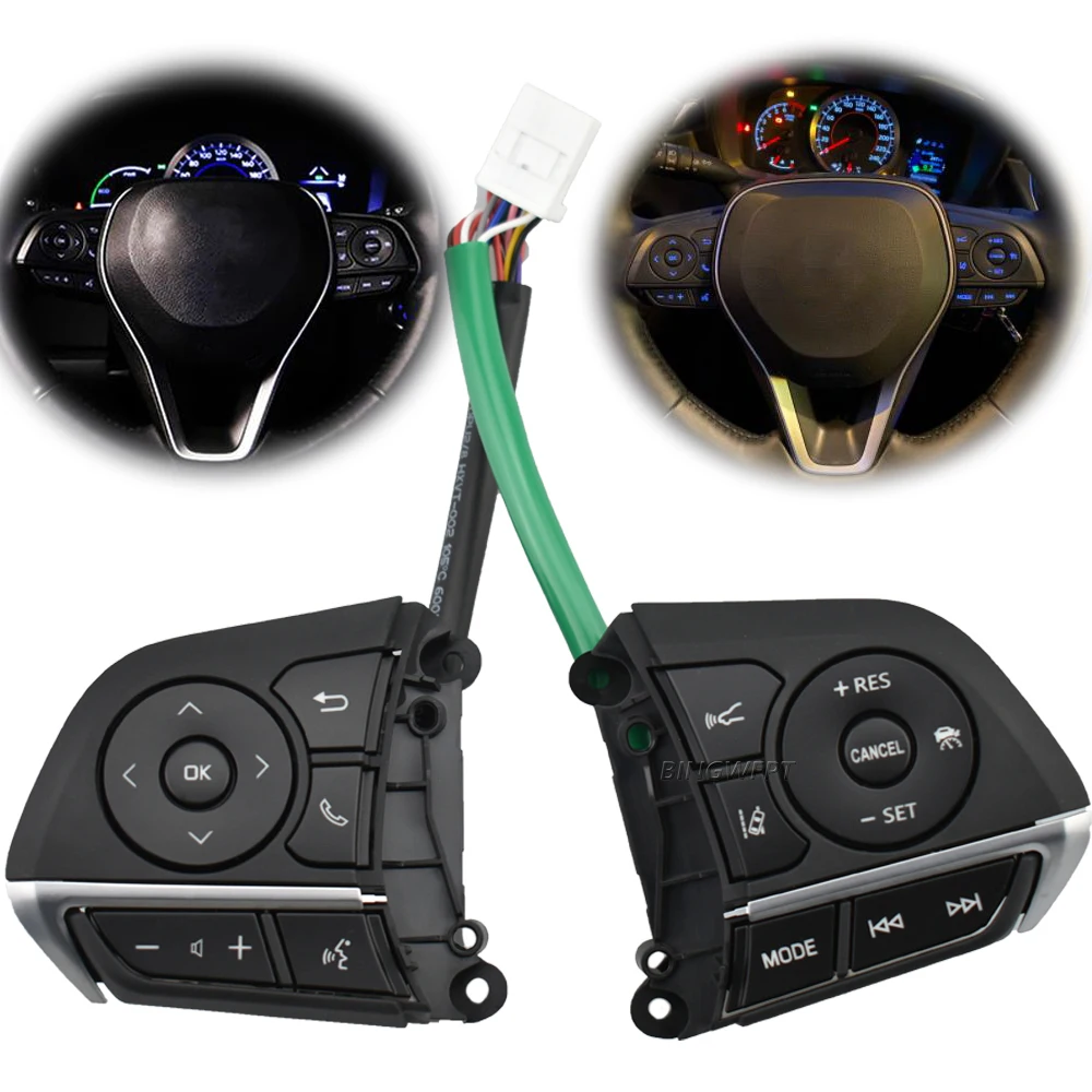 MultifunctionSteeringWheelButtonsCruiseControlButtonForToyota