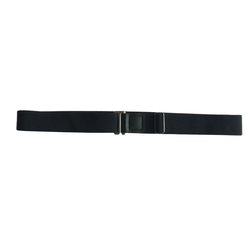 LPHFDCS Riemen Voor Vrouwen Verstelbare Stretch Elastische Taille Band Onzichtbare Riem Gespvrije Riemen voor Vrouwen Mannen Jean Broek Jurk Geen Gesp Gemakkelijk te dragen Crop Tuck Band, Donker
