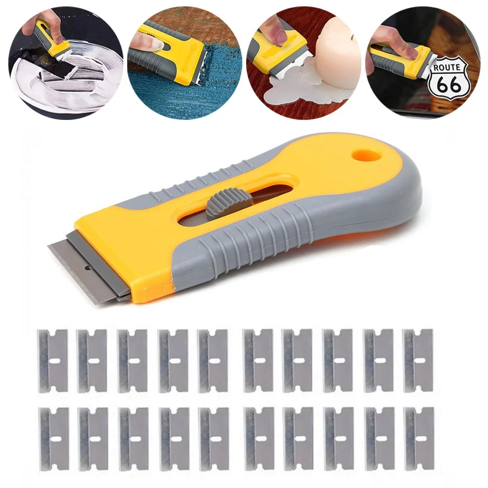 Рисунок 4 - Скребок для стекол и запасные лезвия 20 шт.