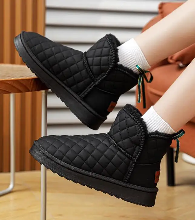 

Classics Chestnut Fur Mini Platform Snow Boots Mens and Womens Designer Tasman Wool Slippers Winter Short Ankle Boots