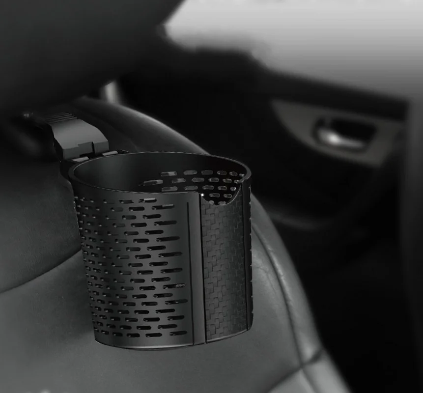 Portabicchieri Per Finestrino Auto – Organizer Multifunzione Antiscivolo Con Supporto Per Telefono