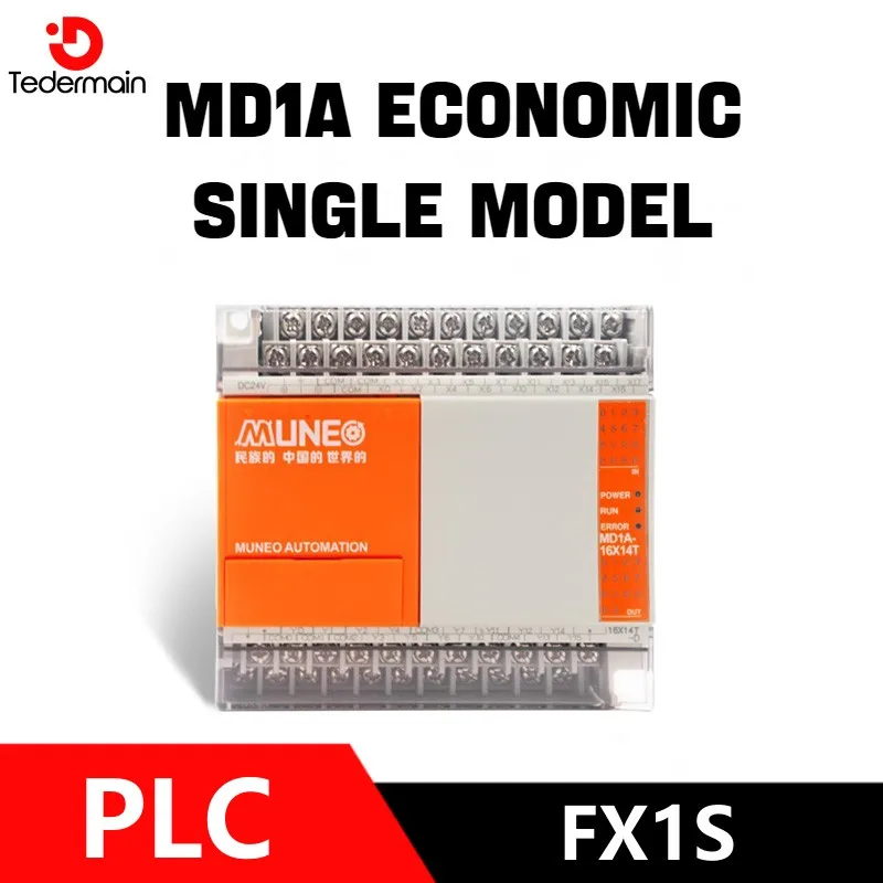 

Muneo PLC MD1A Series Economic Single Model Fully Compatible With Mitsubishi FX1S Series Program Generality