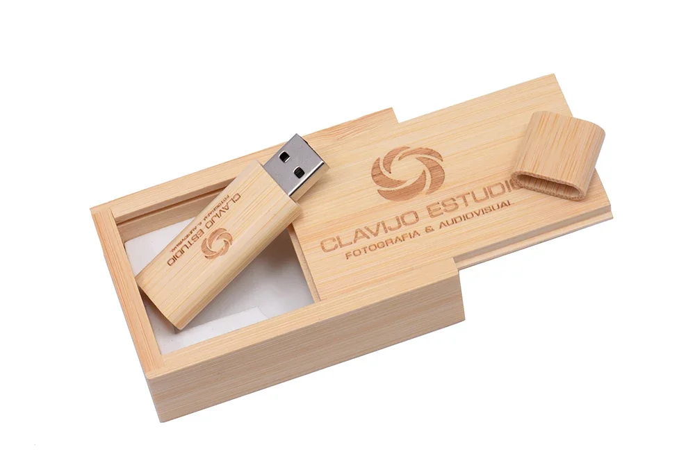 Pen Drive de Madeira, Bordo, USB 2.0,