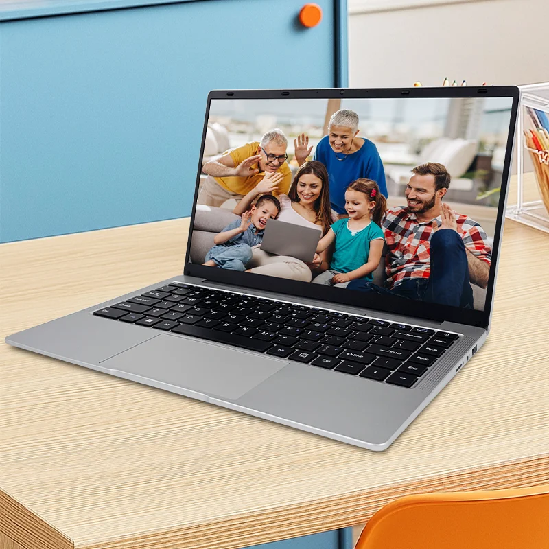 GMOLO 14inch Windows 10 Notebook Laptop 6GB RAM 64GB +128GB/256GB SSD USB 3.0 WiFi Bluetooth Camera Thin Ultrabook Cheap Netbook