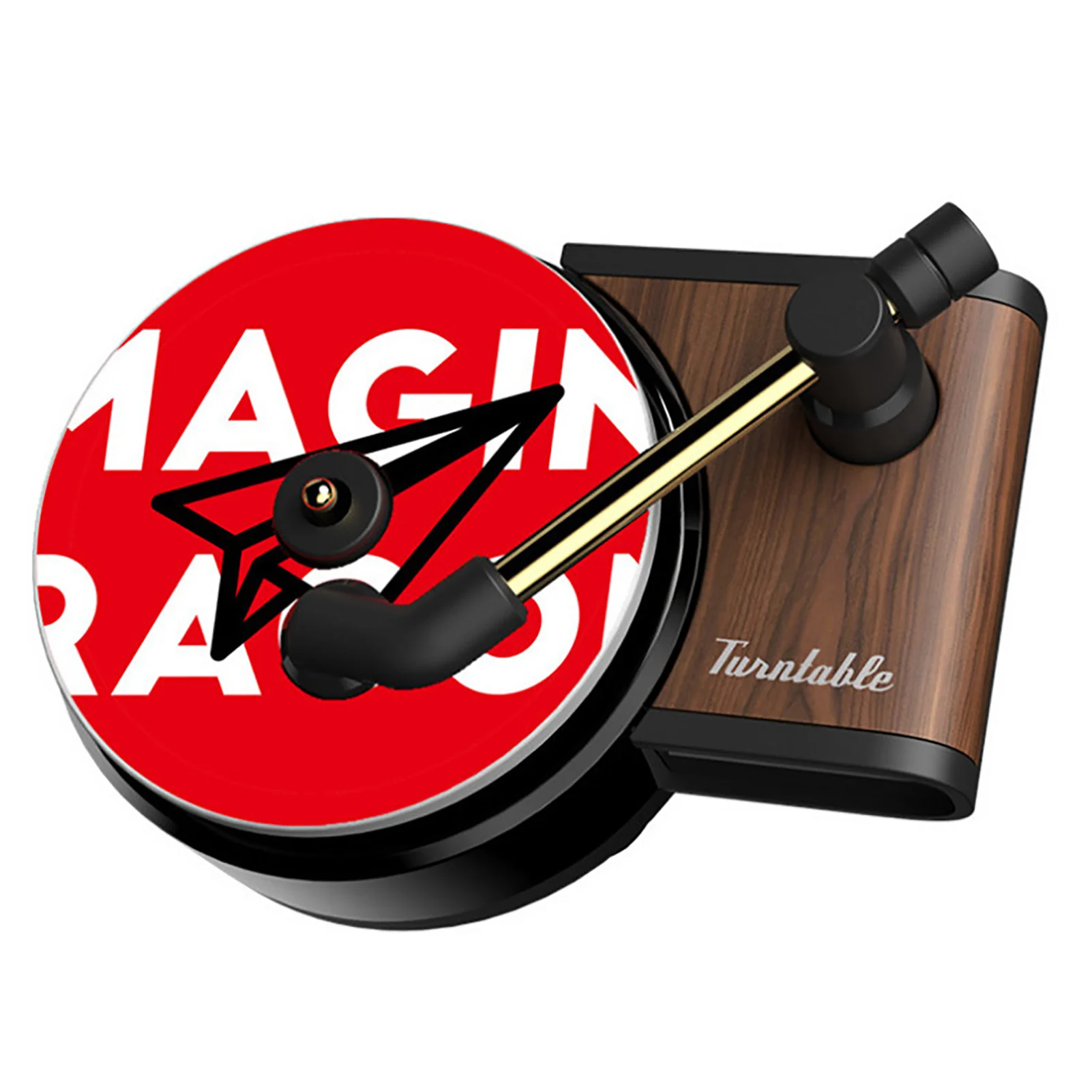 

Car Vent Air Freshener Fragrance Retro Record Player Shaped Universal Decor Auto Interior Aromatherpy Accessories