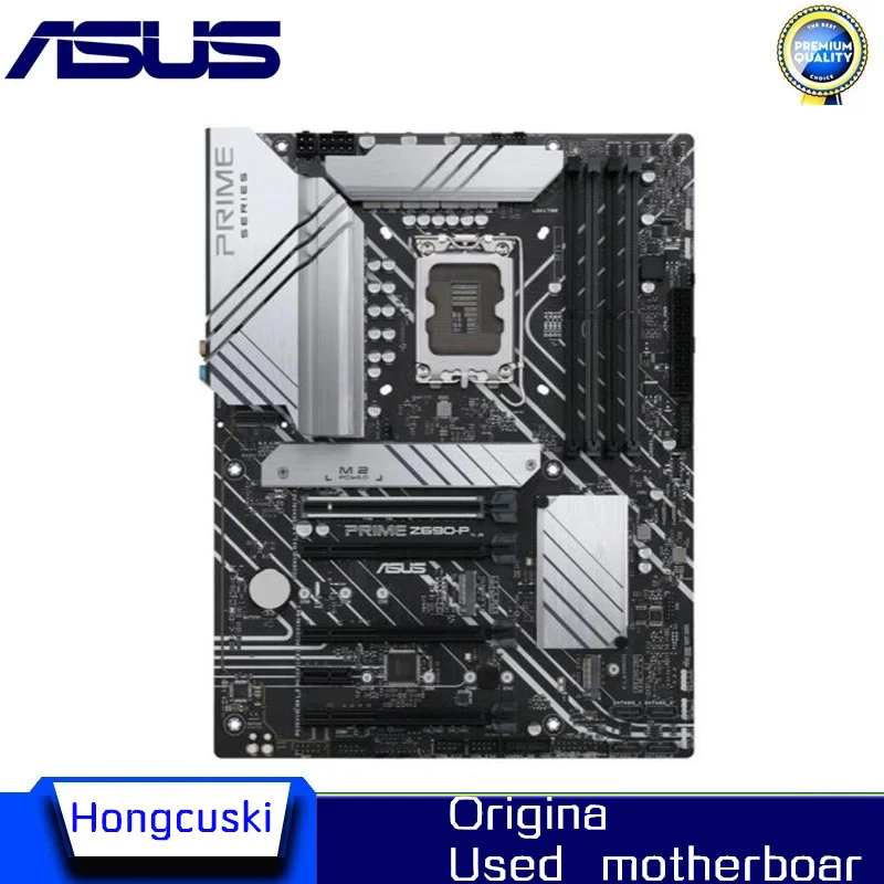 

Б/у Z690A для Asus PRIME Z690-P DDR5 оригинальный рабочий стол для Intel Z690 материнская плата LGA 1700 поддержка 12900KF 12700K