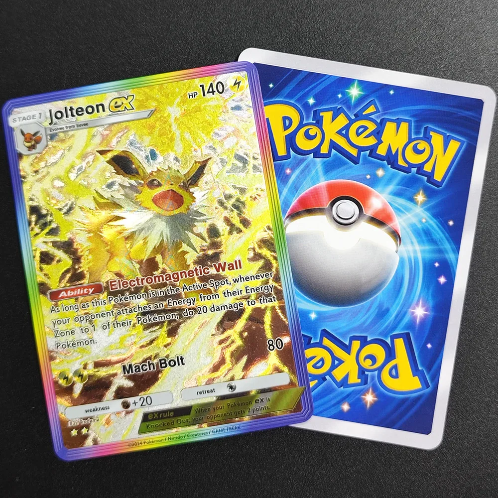 9PCS/세트 TCG 포켓 영어판 조르테온 갸라도스 블레이지켄 그레닌자 루기아 수이쿠메 가데보아 텍스처 플래시 카드 게임 컬렉션 장난감