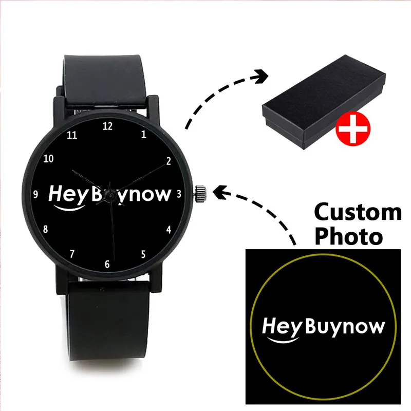 Quartz Watch Personalized Photo Printing Quartz Watch for Men and Women