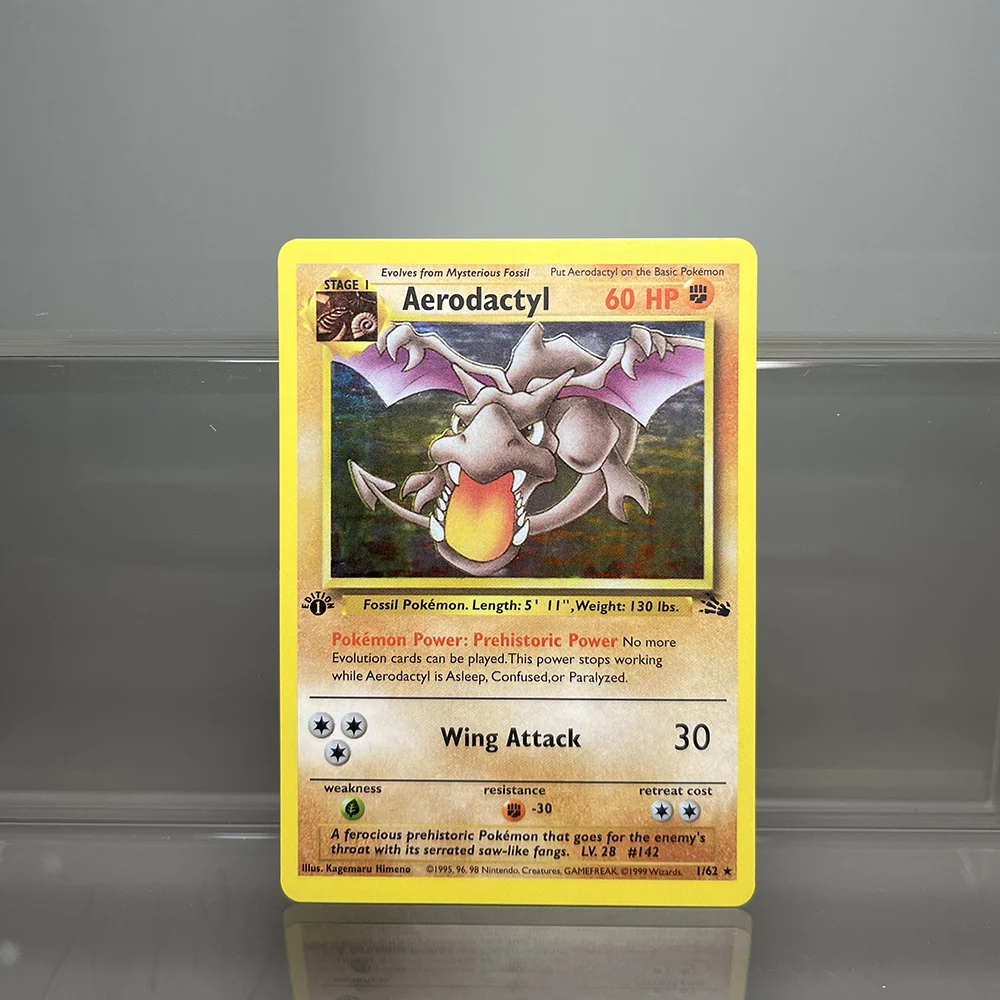 Pokemon Cards Classic Base Set Foil Flash Cards Mewtwo Alakazam Raichu Charizard Game Anime Shining Collection Cards Gift Toys