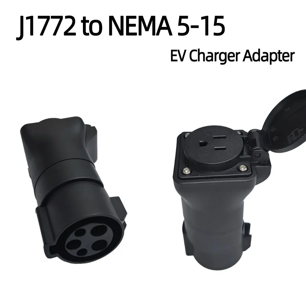 ElectricVehicleEVChargerJ1772adapterNema515walloutletwith