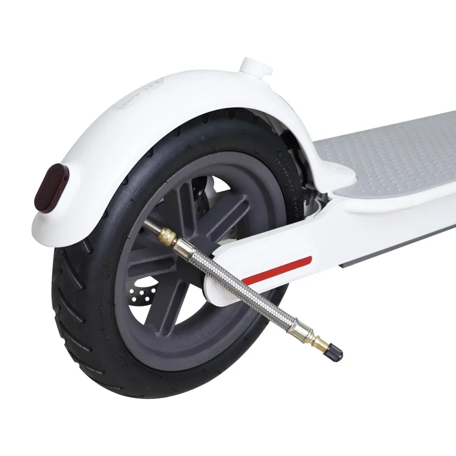 Ventiladapter Luftpumpe Erweiterte Düse Schlauchzubehör für Xiaomi M365 PRO 1S Elektroroller 45 ° /90 ° /135 ° Luftreifenventile – Detail 12