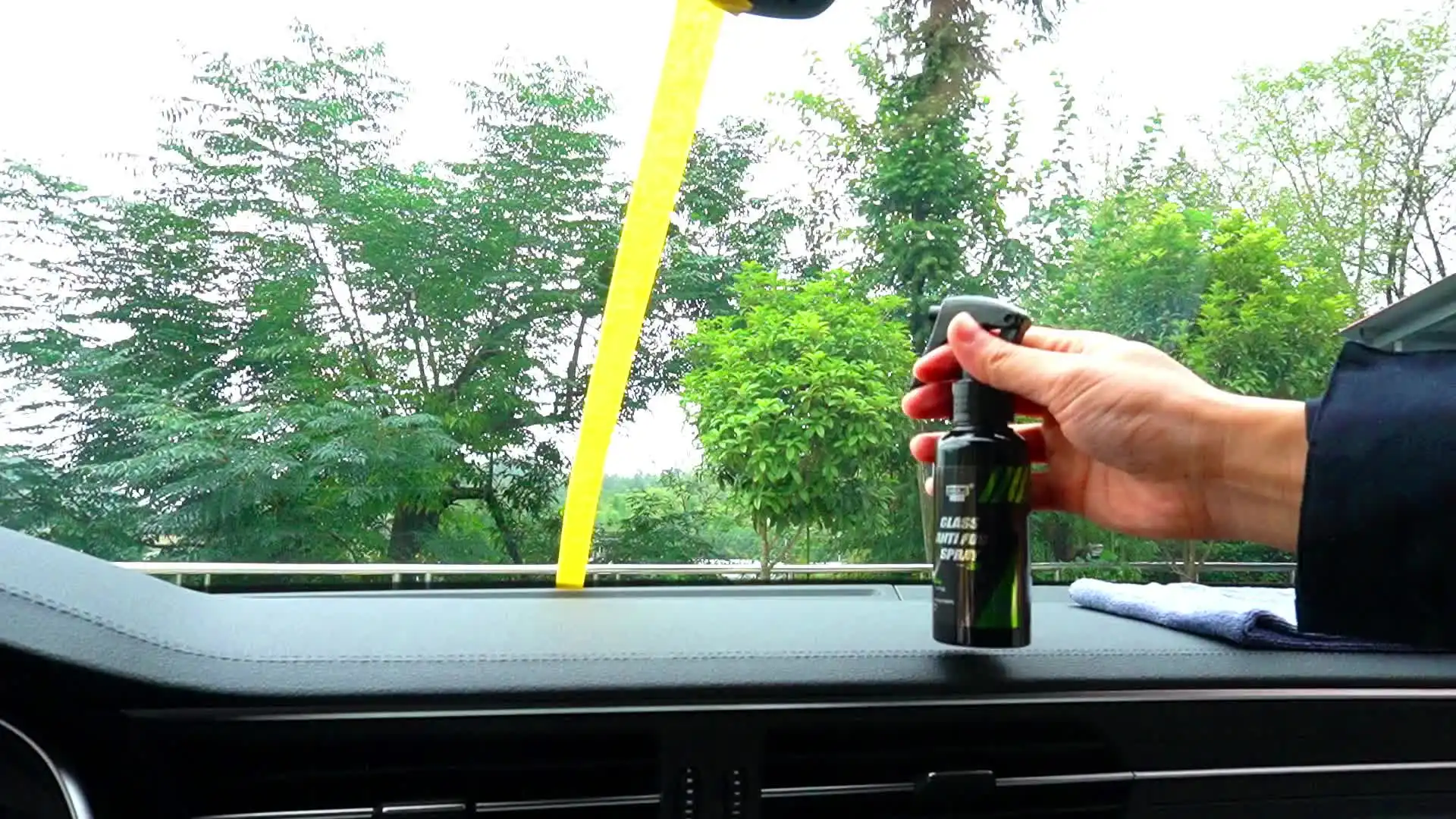 Auto Glas Anti-fog Regendicht Agent, Auto Window Defogger Agent, 90ml Auto Glass Defogging Agent, Anti Fog Spray Auto Voorruit Inside, Moleculaire Anti -Fog Coating Agent Wisser