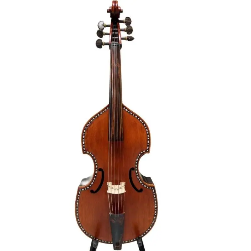 Mexico rosewood inlay shell 6string 23" viola da gamba,Professional concert play