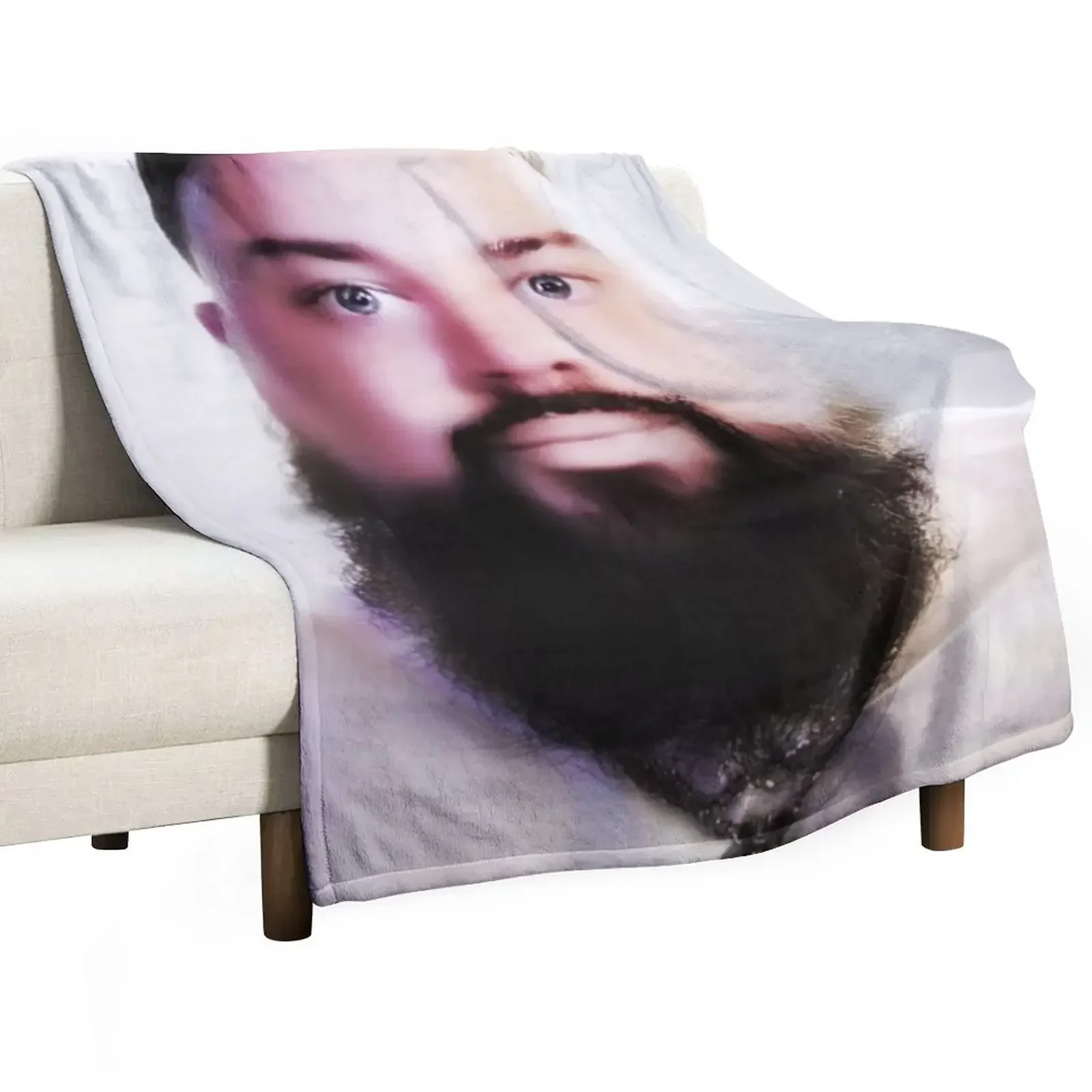 

joeyy airbrush squareprint Throw Blanket Hair Soft Blankets