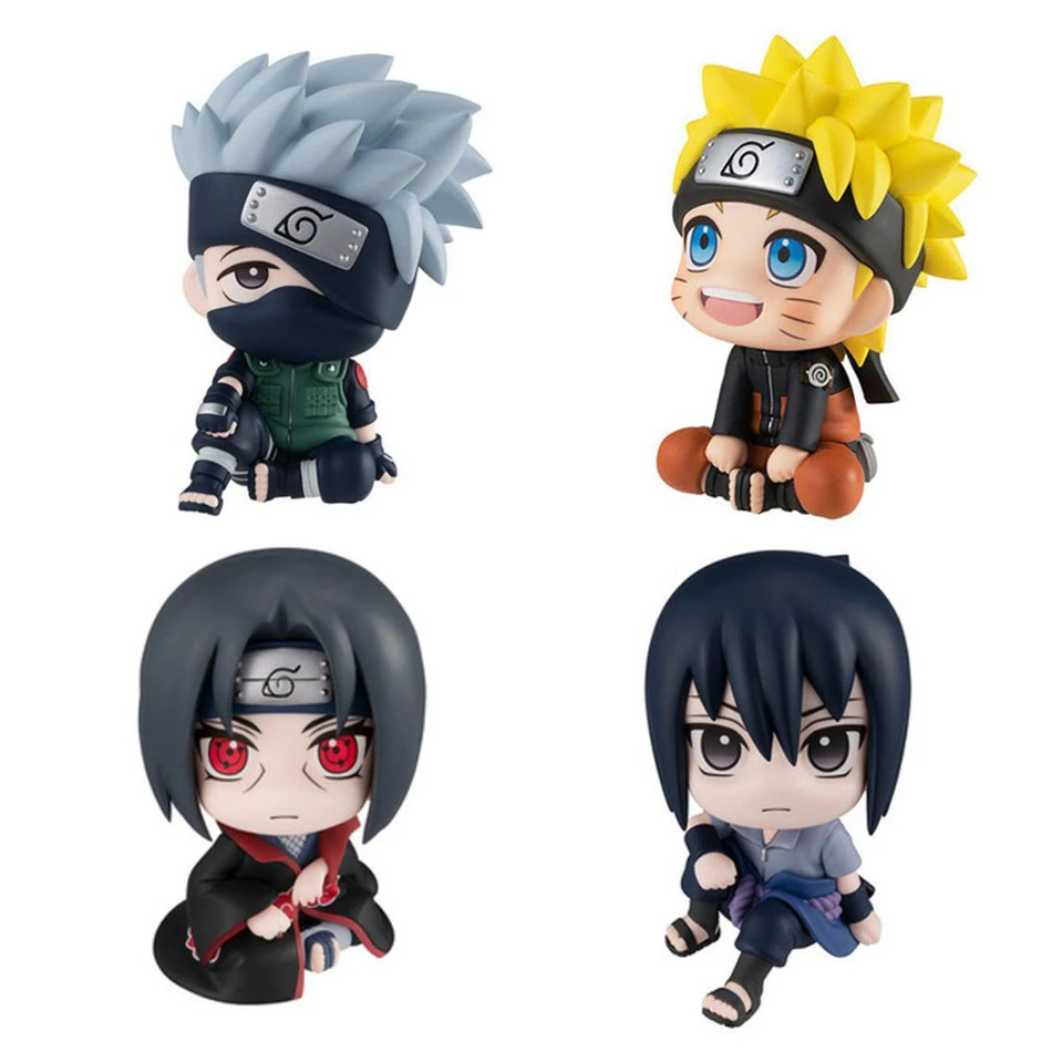 New Naruto Anime Figures Q Version Kawaii Shippuden Hinata Sasuke Itachi Kakashi Gaara Jiraiya Sakura Figures Toys Doll Kid Gift