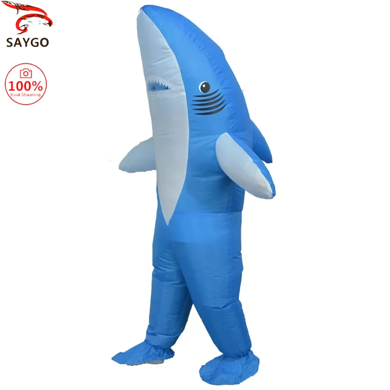 Inflatable Shark Costume Halloween Cosplay Carnival Party Christmas ...