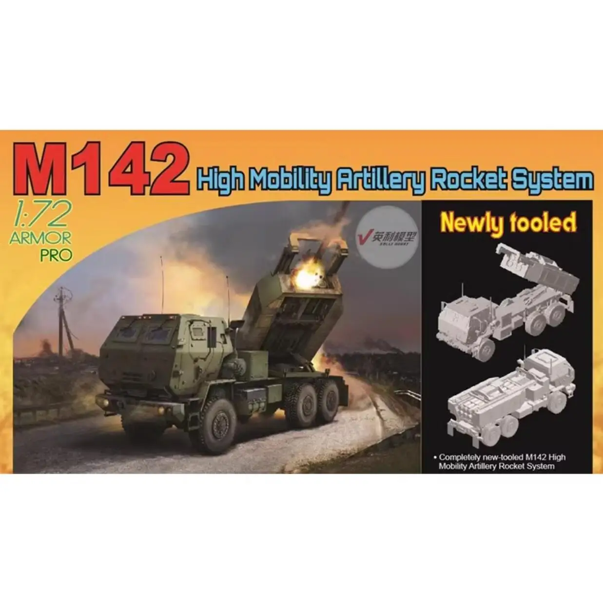 

Артиллерийская система высокой мобильности DRAGON 7707 1/72 M142
