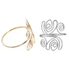 Flower Upper Arm Cuff Bracelets Bangles Armband Hollow Out Cuff Bracelets Bangle 6