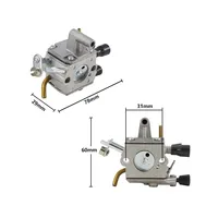 CMCP Fuel Oil Carburetor Carb Fit For STIHL FS400 FS450 FS480 SP400 450 Brush Cutter Carburetor Zama C1Q-S34H Lawn Mower Parts 2