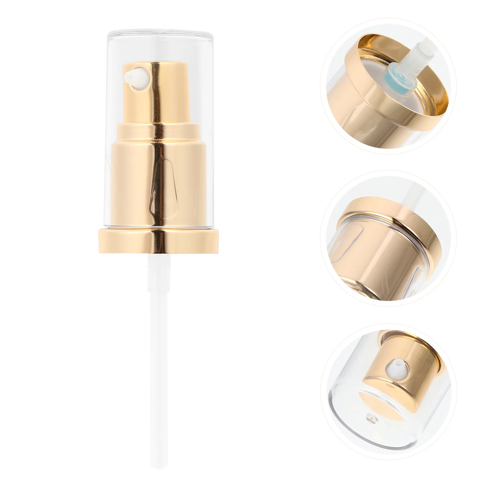 

Replacement Foundation Pumps Plastic Liquid Makeup Pump Lotion Emulsion Dispenser Pump Bottle Head Replacement Pump Head