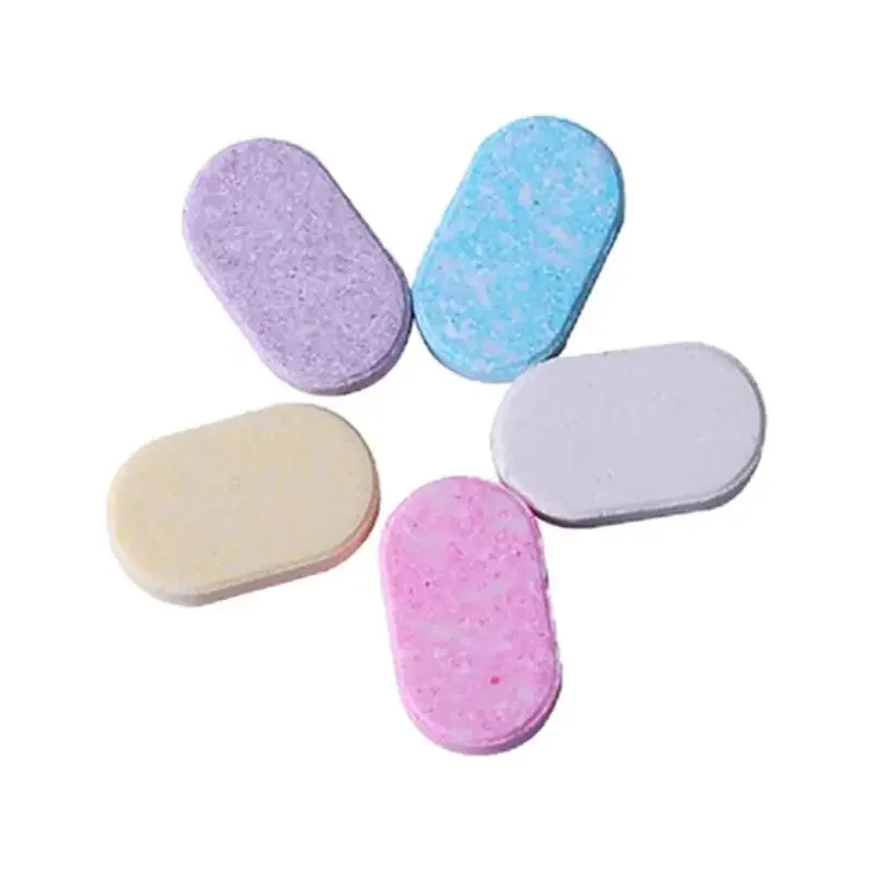 Refills Automatic Soap Dispenser Foam Tablet Foaming Hand Soap Dispenser Jasmine Rose Lemon Aloe and Ocean Body Cleanser 5Pc/Lot hand soap facial cleansing soap flower soap