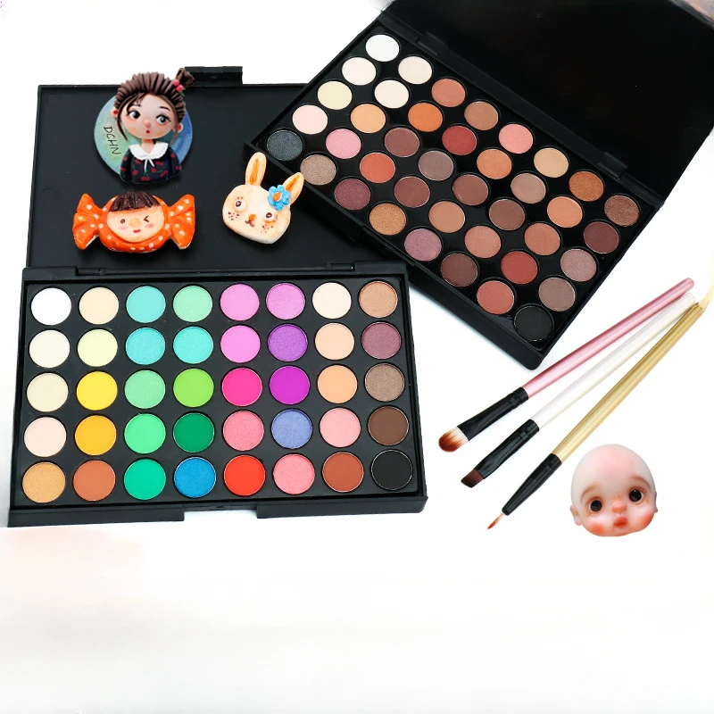 Colorful Clay Powder Set for Handmade Dolls and Pottery