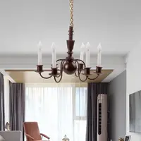 1:87 HO Scale Ceiling Light Miniature Kids Dollhouse LED Model Furniture Decor Toy Golden/Copper Chandelier Decor Accessories 2