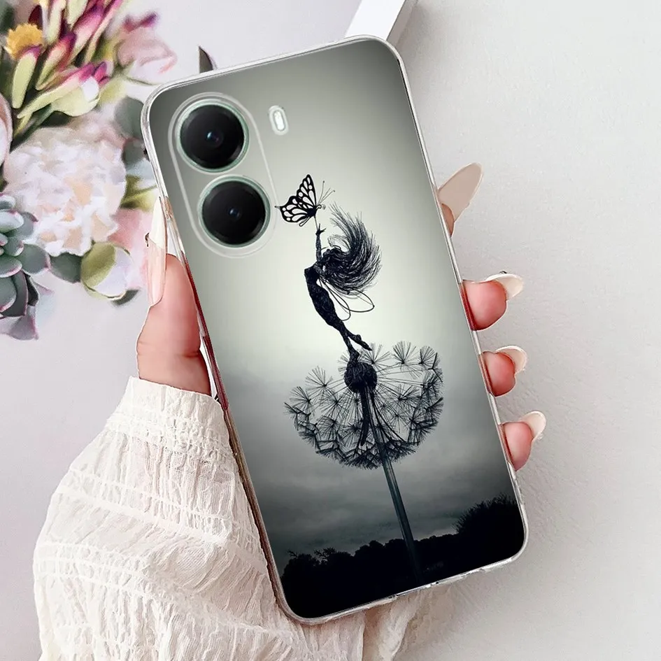 Cool Cartoon Animal Soft Silicone Clear Phone Case Cover
