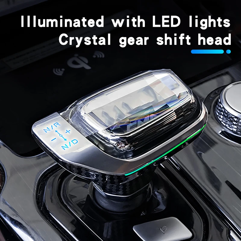 For Geely Xingyue L modified crystal Gear shift knob decorative cover gear shift head lever car special accessories