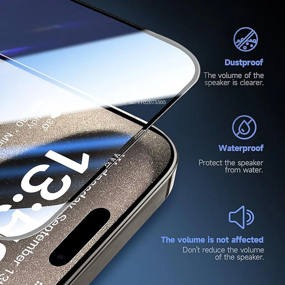One-Click Installation Dust-Free Glass Screen Protector