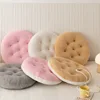 Lamb Velvet Chair Cushion Round Super Soft Ground Buttocks Futon Bedroom Bay Window Tatami Stool Cushion Thickened Decoration 2