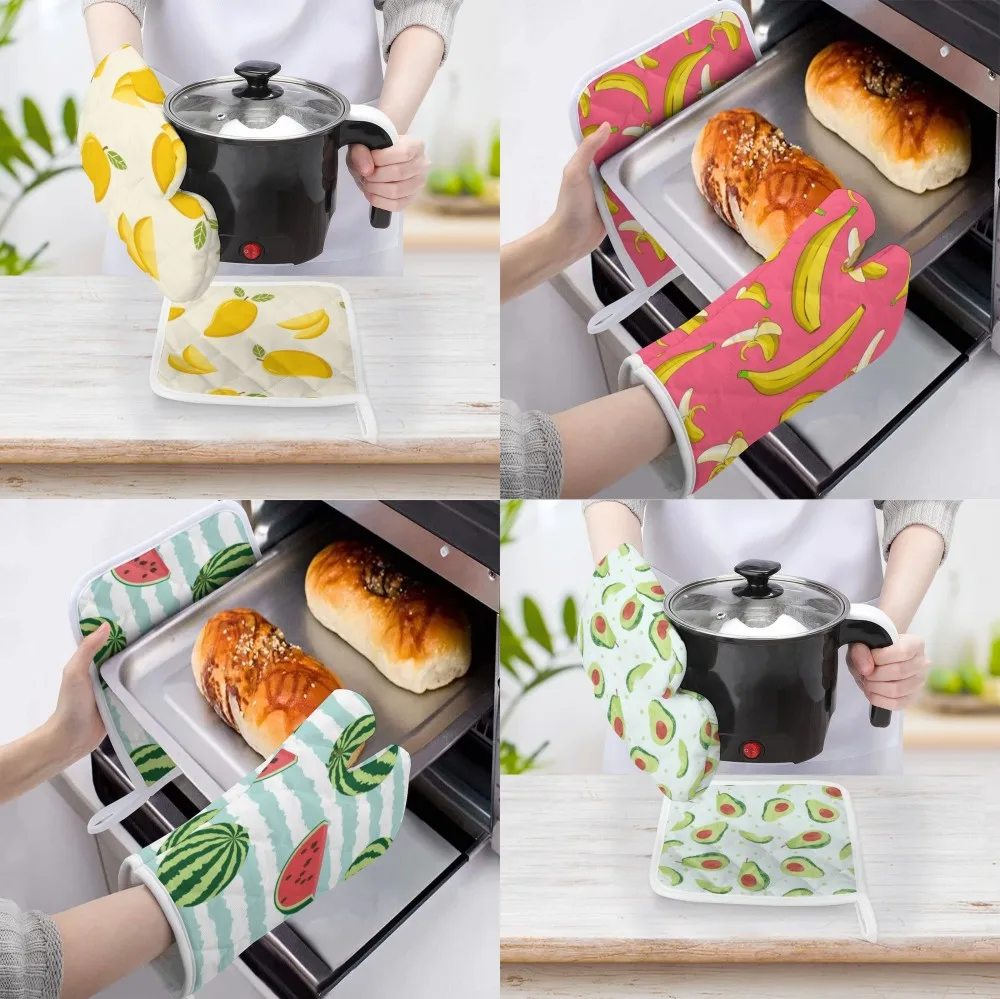 Personalized Kitchen Accessories, Pot Holder, Kitchen Glove, Oven