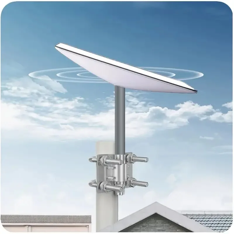 Universal Mount U-bracket For Starlink V2 Dish, Roof Mast To Pole To Pipe Mounting Adapter 30-50mm For Rv Yachts Houses
