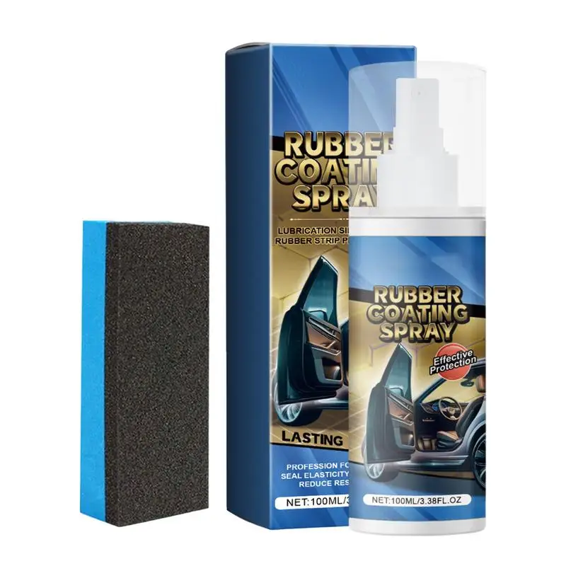 

Rubber Cleaner For Cars 100ml Car Cleaner Spray Powerful Safe Multipurpose Car Rubber Restorer Restore Rubber Surfaces For Jeeps