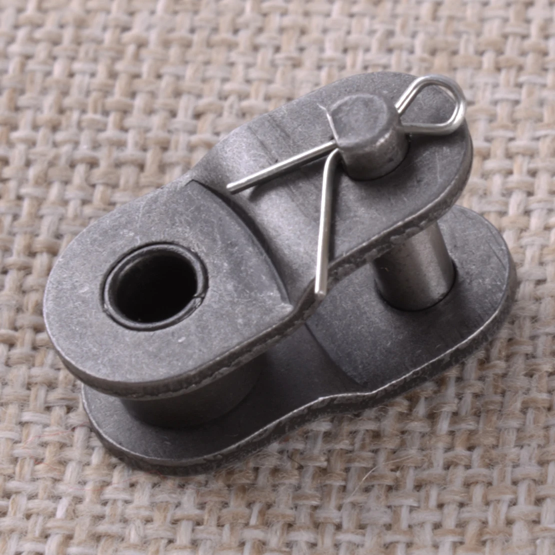New 5 Sets Steel Motorcycle 520 Roller Chain Offset Link Crank Link Half Fit for Pro Series 520 Non O-Ring Chain